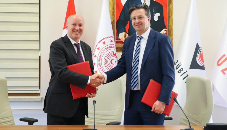 Olle Norberg, Director General, IRF, and Mesut Gökten, Director, Space Technologies Research Institute (Tübitak Uzay) on site in Ankara. Photo: Tübitak Uzay