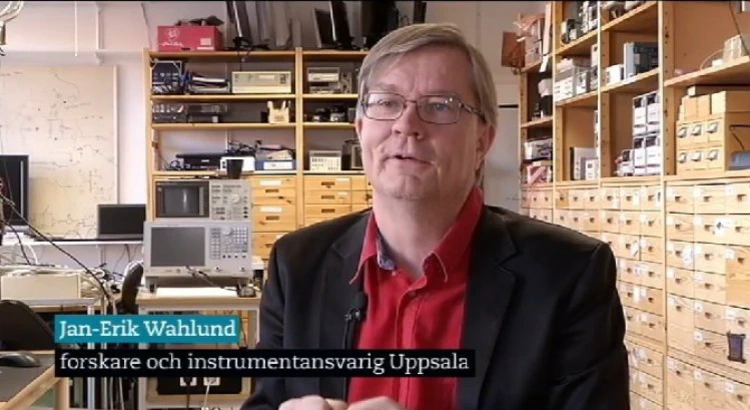 Jan Erik Wahlund i SVTs intervju.