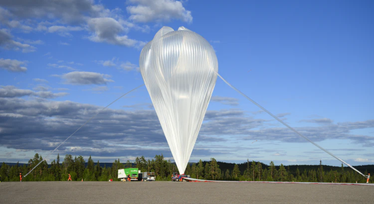 Den franska transatlantiska ballongen TRANSAT 2024, med IRF-instrument, släpptes från Esrange Space Center den 22 juni kl. 20.56.